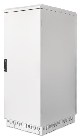 19" Industrie Wandverteiler    IP55, 27 HE,  800mm Tief, grau