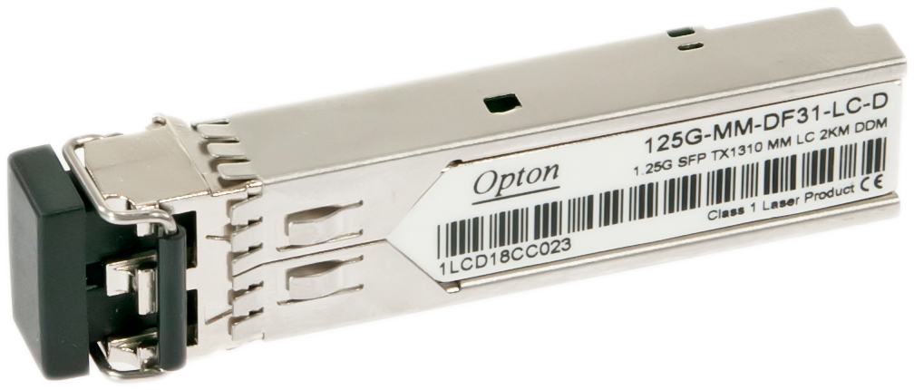 SFP Modul, Multimode 2 km, 1310 nm, DDM, Opton