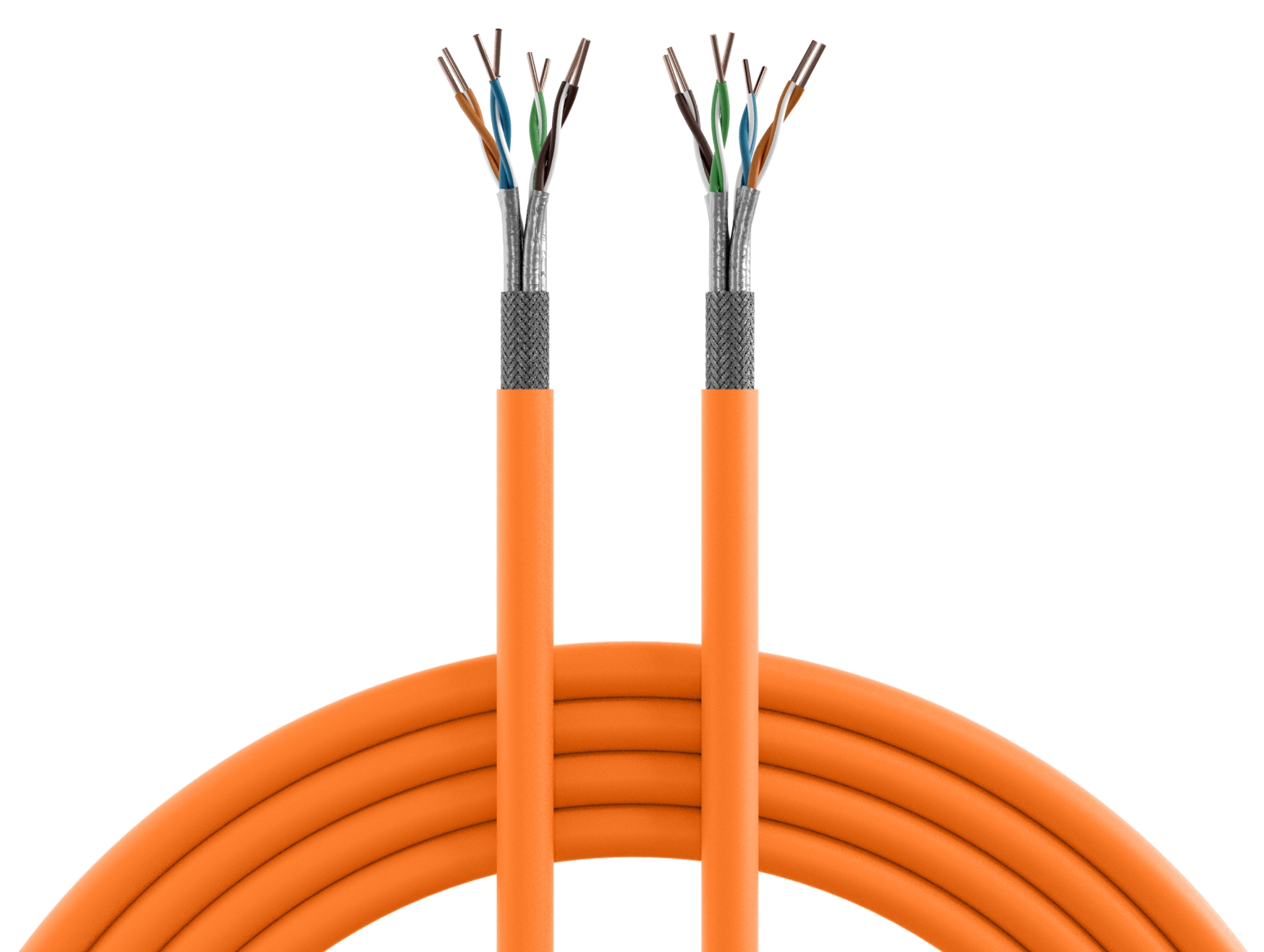 Verlegekabel Cat.7 S/FTP, 1000 Mhz, simplex, Cca, 500 m