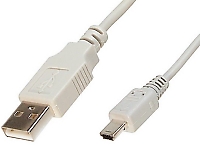 USB-Kabel 2.0   1,8 m         A-St. / Mini B-St. 4 pol.