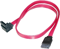 SATA II Kabel                 0,70 m, 7 pol., bis 3 Gbit/s