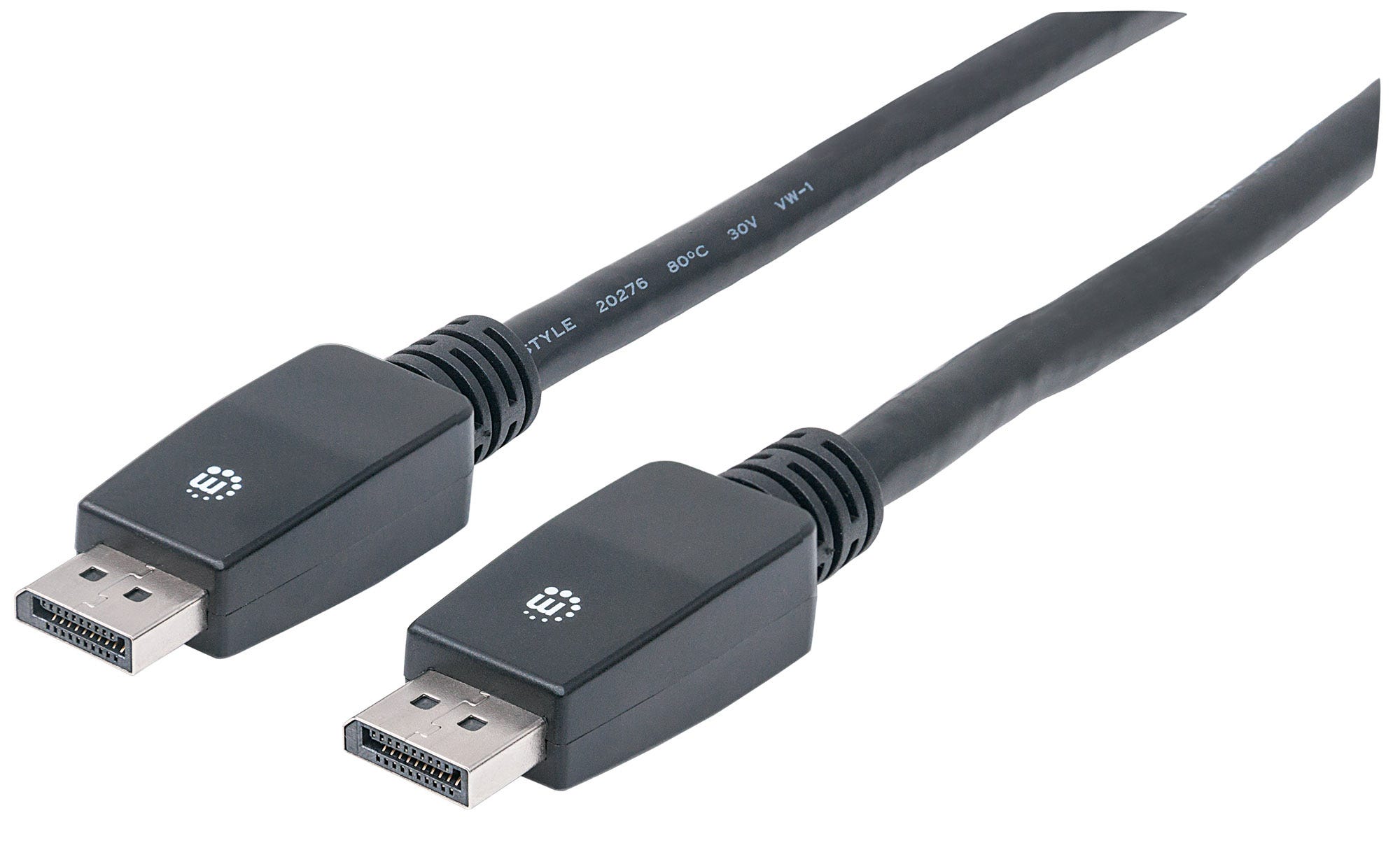 DisplayPort Anschlusskabel DP-St. / DP-St., 10 m, unterstützt Ultra HD 4K