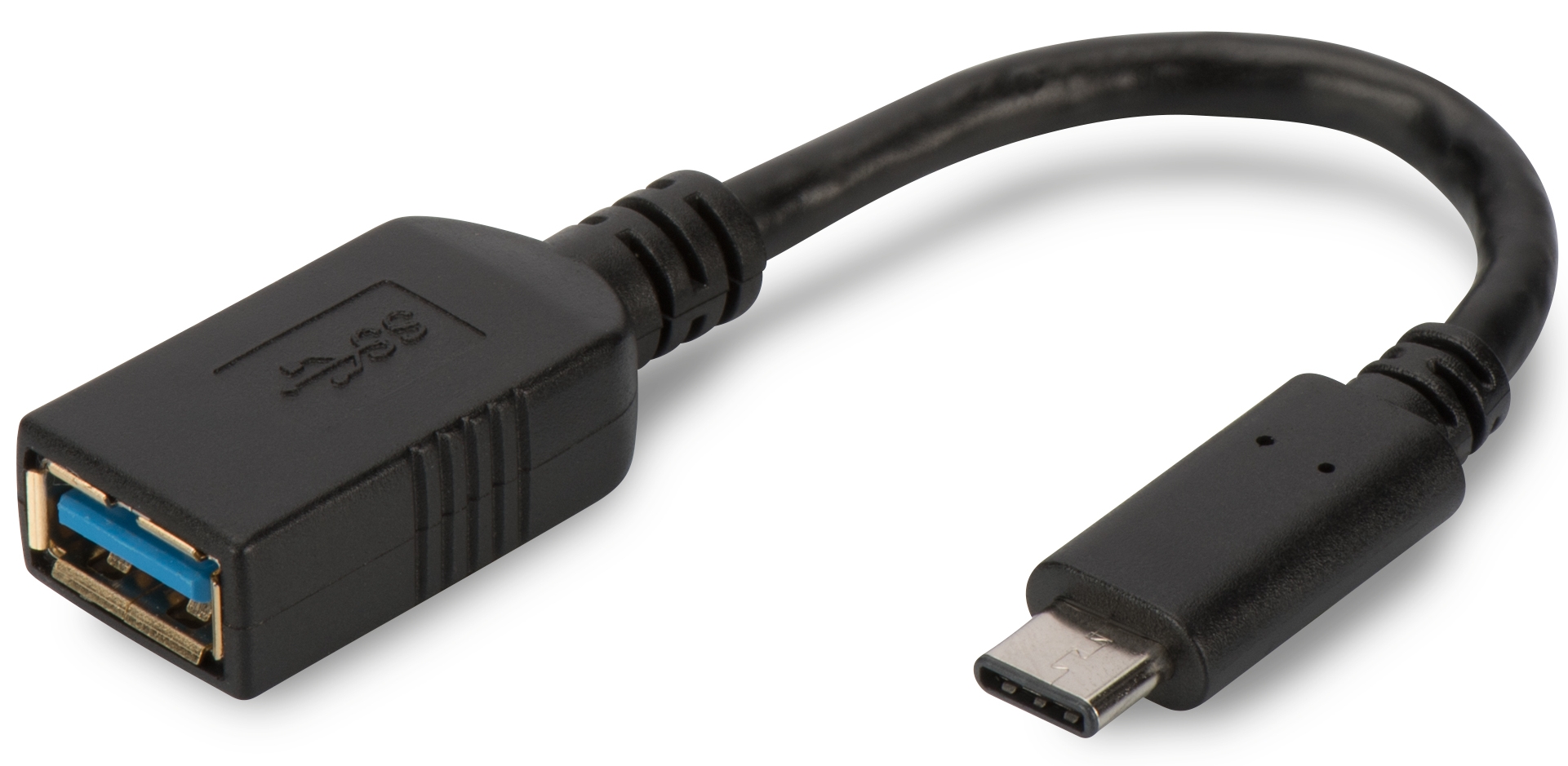 USB 3.0 Adapterkabel, OTG,    Type-C St. - Typ A Bu., 3A,5GB