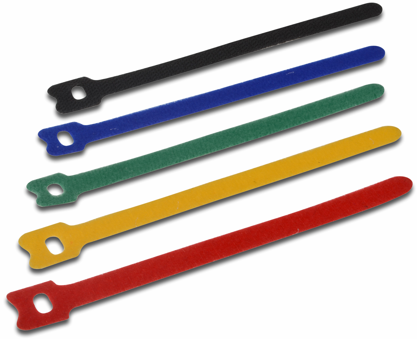 Klettkabelbinder   150 x 13 mmVP= 50 Stück, farbig sortiert