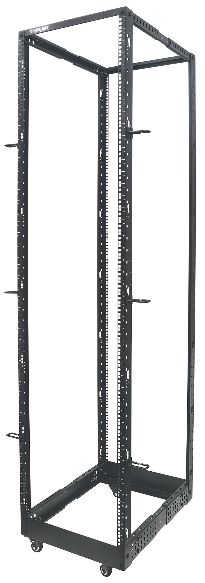 19" Rahmen zweiteilig         45 HE, B x T 515 / 559-1023 mm