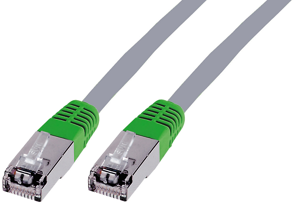 Patchkabel F/UTP -lc-  10,0 m RJ45 St.cross, Cat.5e