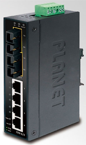 4+2 Port Fast Ethernet Industrie Switch, IP30, ISW-621T