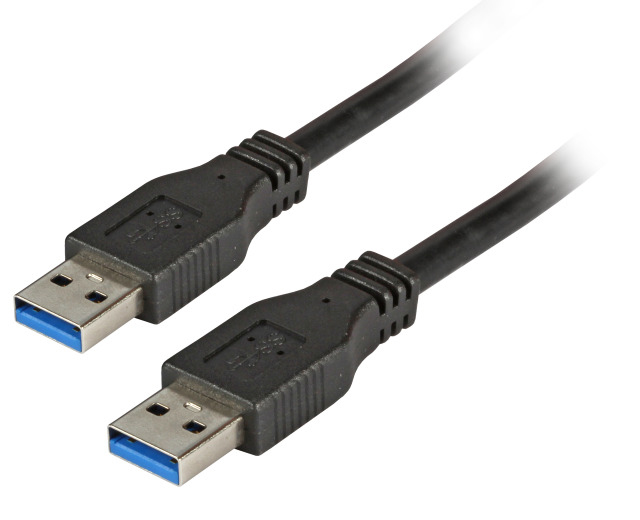USB-Kabel 3.0         5,0 m   A-St. / A-St.. schwarz,PREMIUM