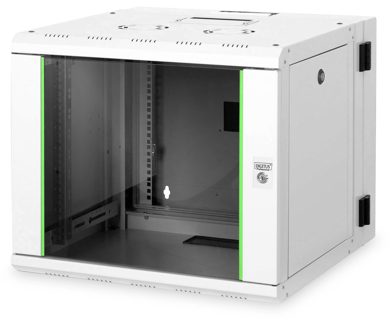Wandschrank 19"   Digitus     9 HE, (HxBxT) 493x600x610 mm