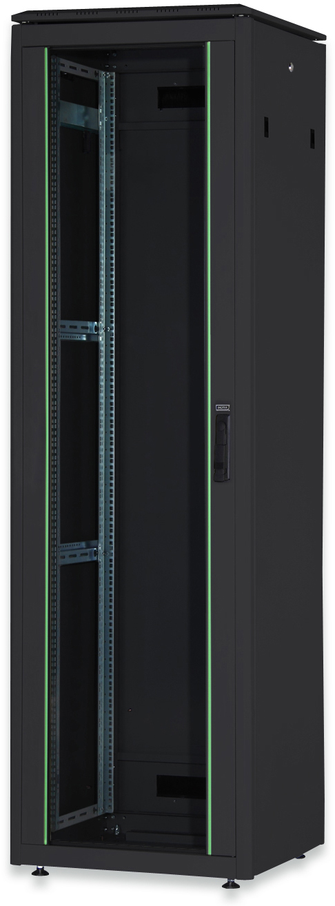Netzwerkschrank 19" Unique sw 47 HE (HxBxT mm) 2244x600x600