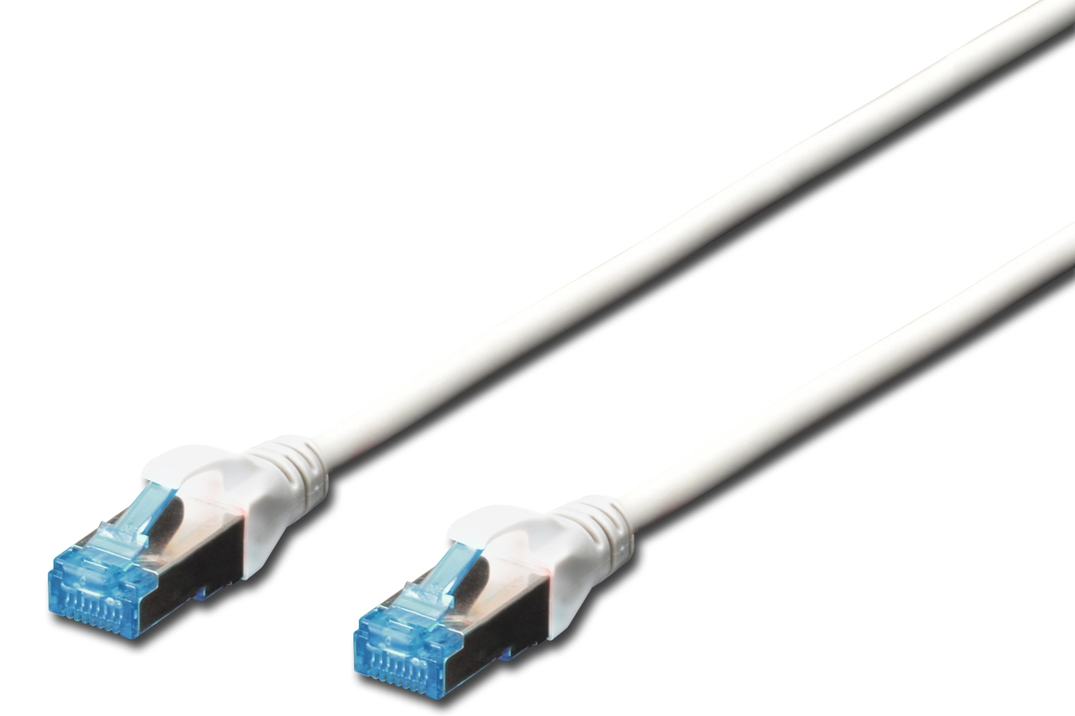 Patchkabel SF/UTP    2,0 m    RJ45 St. 1:1  grau; Cat. 5e