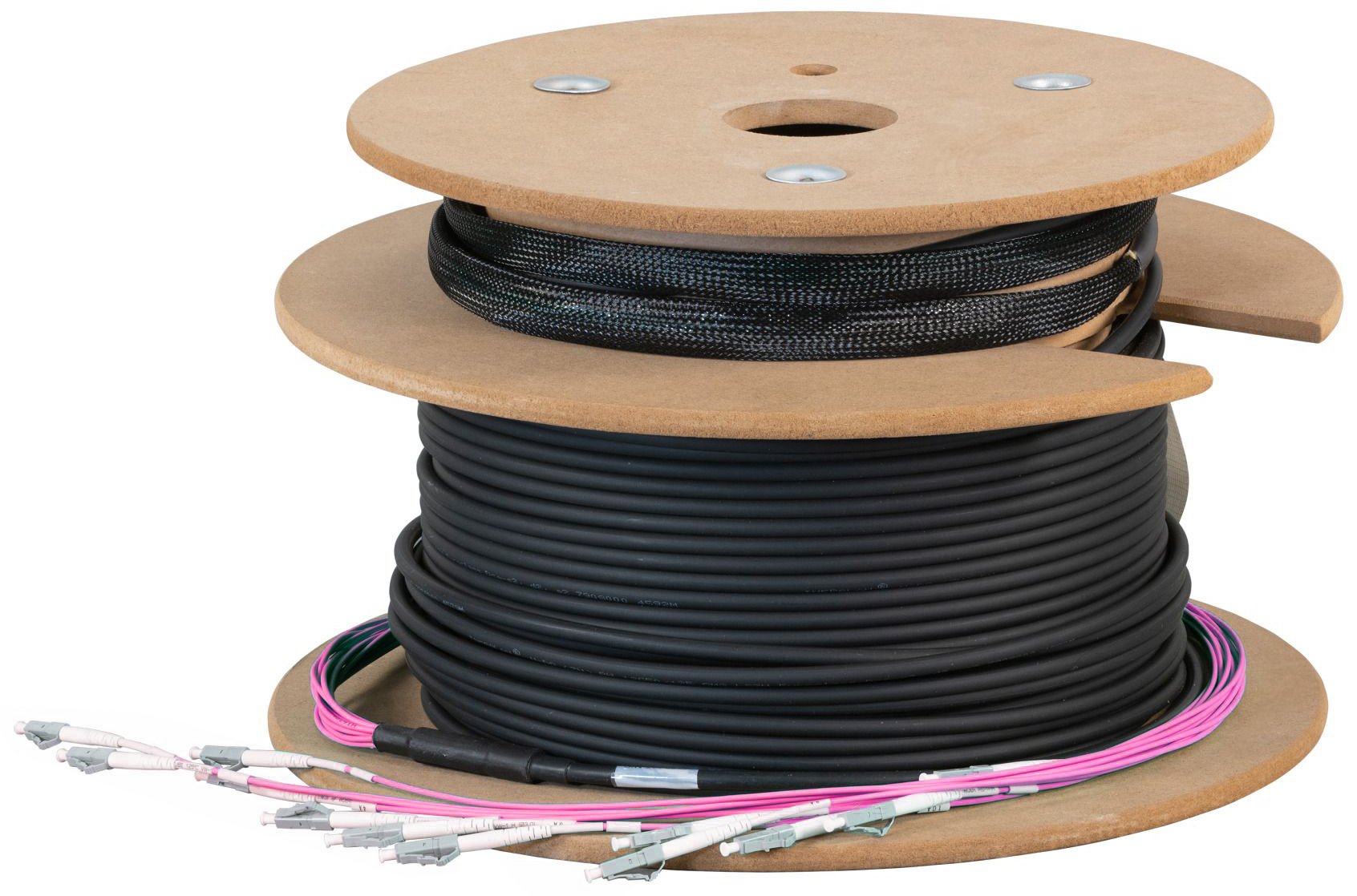 LWL-Universalkabel U-DQ(ZN)BH, innen/außen, halogenfrei