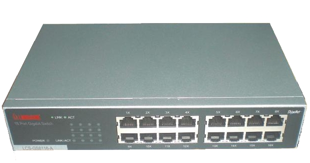 16 Port Gigabit Switch, Desktop