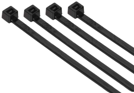 Kabelbinder   200 x 4,8 mm    UB3, VP=100 Stück schwarz