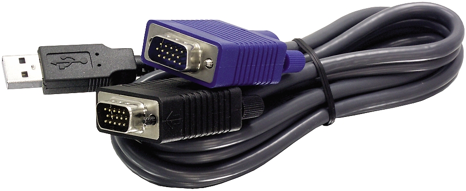 KVM-Kabel  3,0 m  TRENDnet    für USB-KVM´s