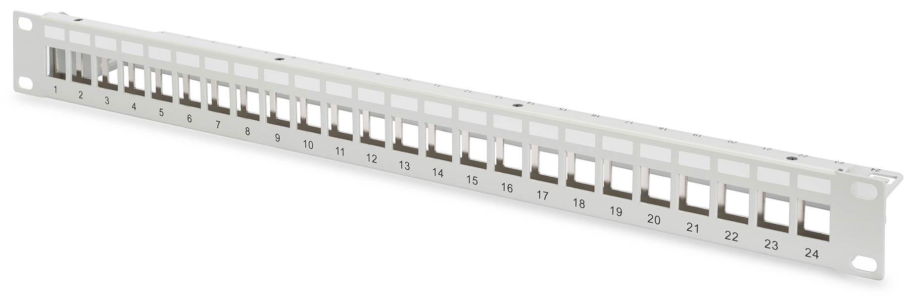 Keystone Modulträger 24 Port  für SNAP-IN Module,grau