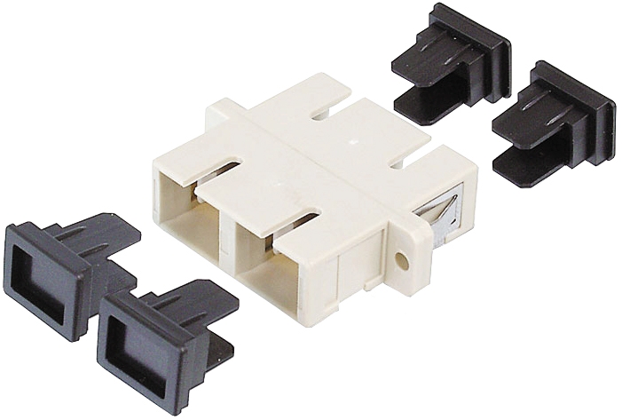 LWL-Kupplung  SC/SC  duplex   Multimode OM2