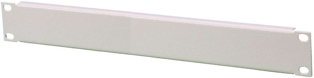 Blindplatte 19" 1 HE  grau