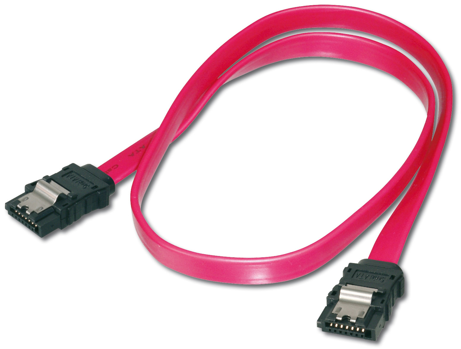 SATA III Kabel, rot           0,50 m, 7 pol., bis 6 Gbit/s