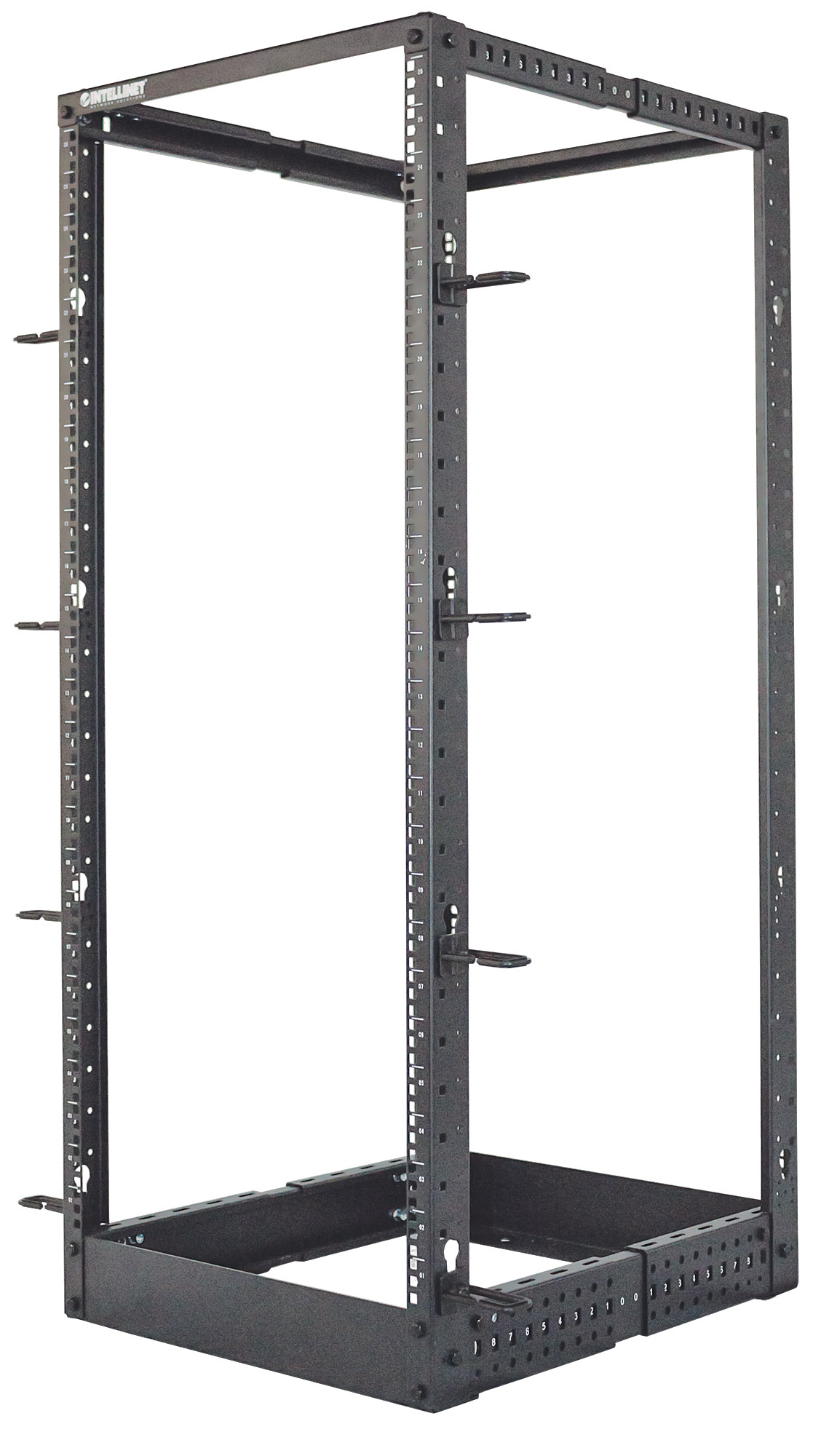 19" Rahmen zweiteilig         26 HE, B x T 515 / 559-1023 mm
