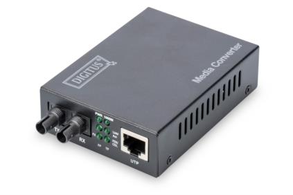 Converter LWL, 1000BaseSX     10/100/1000 Mbps, ST Stecker