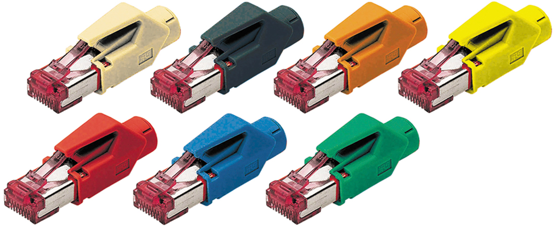 Stecker RJ 45  Hirose TM 21   Cat. 6