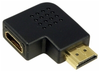 HDMI Adapter, Winkel   90°    Typ A St. / Typ A Bu.