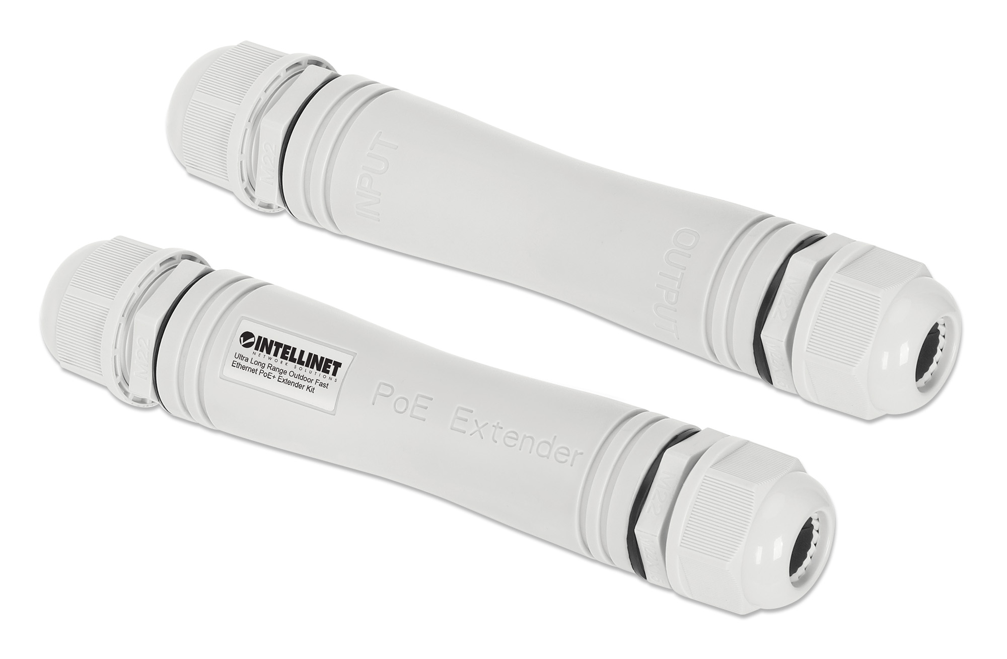Ultra Long Range Outdoor Fast Ethernet PoE+ Extender Set