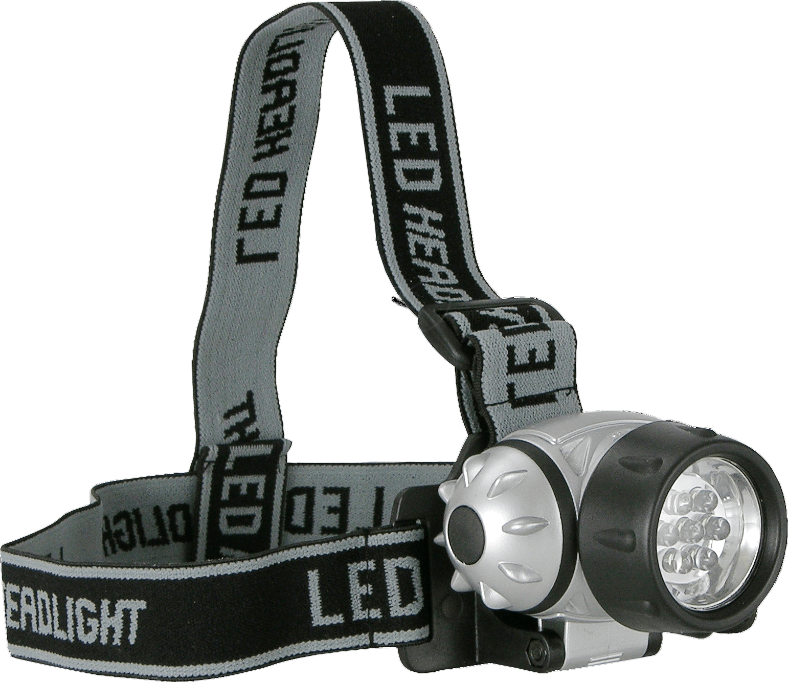 LED Kopflampe mit 7 LED` und 3 Schaltstufen, spritzwasser geschützt