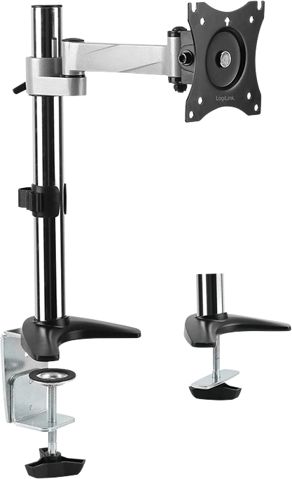 Monitorhalterung, 13–27"      Aluminium, Armlänge: 246 mm