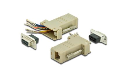 Adapter D-SUB Bu.  9pol./RJ 45