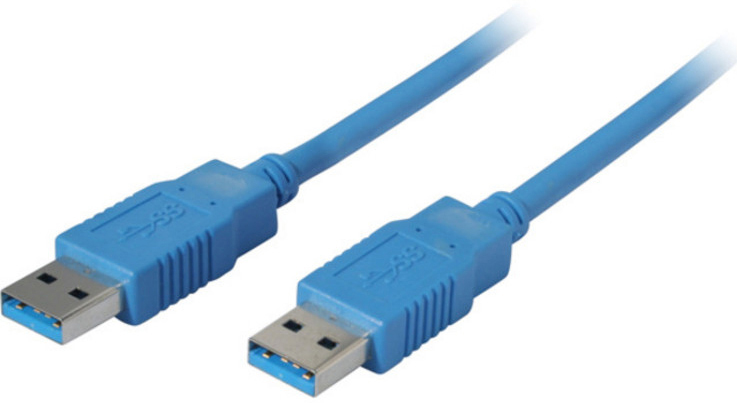 USB-Kabel 3.0         1,8 m   A-St. / A-St., blau