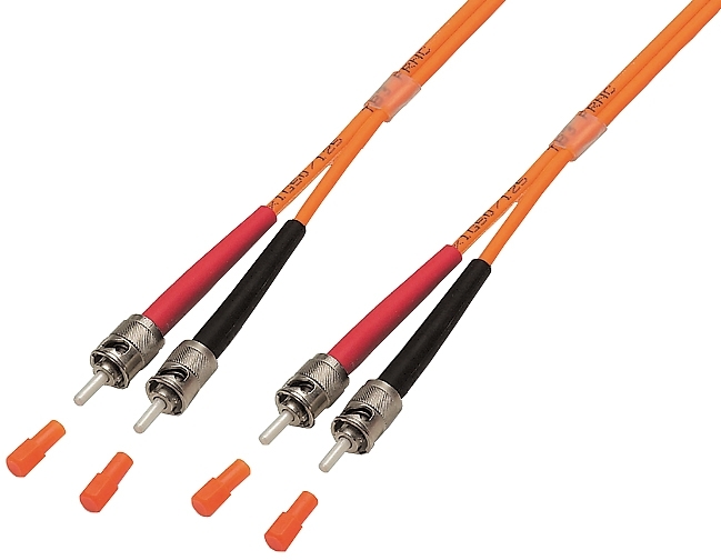 Patchkabel 2E9/125 duplex     2 x ST / 2 x ST          5,0 m