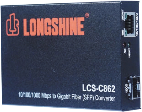 Converter LWL 10/100/1000Base SFP, LCS-C862