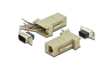 Adapter D-SUB St.  9pol./RJ 45